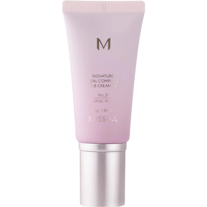 Missha - Signature Real Complete BB Cream EX SPF30 PA++ - BB Krém - No.21 Light Beige - 45ml
