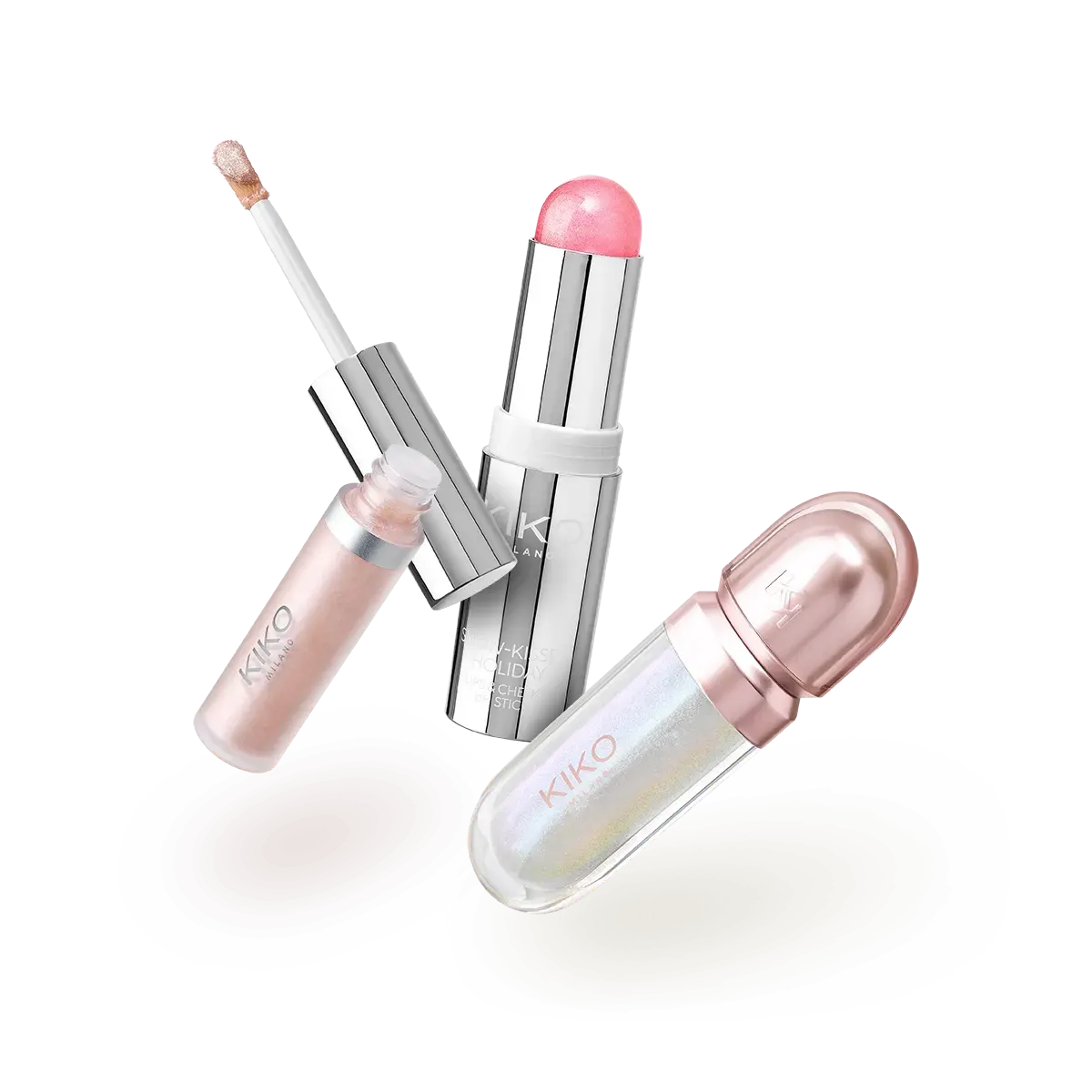 KIKO Milano Snow‑Kissed Holiday Festive Besties Make Up Gift Set - Image 2