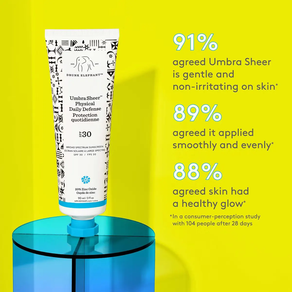 Drunk Elephant Umbra Sheer Physical Daily Defense SPF 30