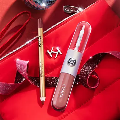 KIKO Milano Snow-Kissed Holiday My Perfect Combo Lips Gift Set
