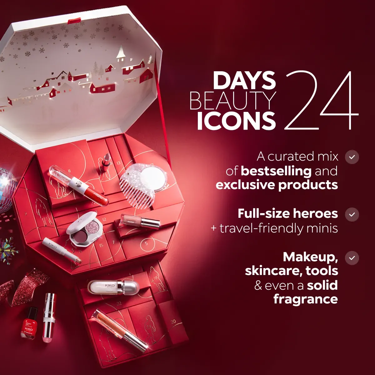 Kiko Milano Snow-Kissed Holiday Advent Calendar