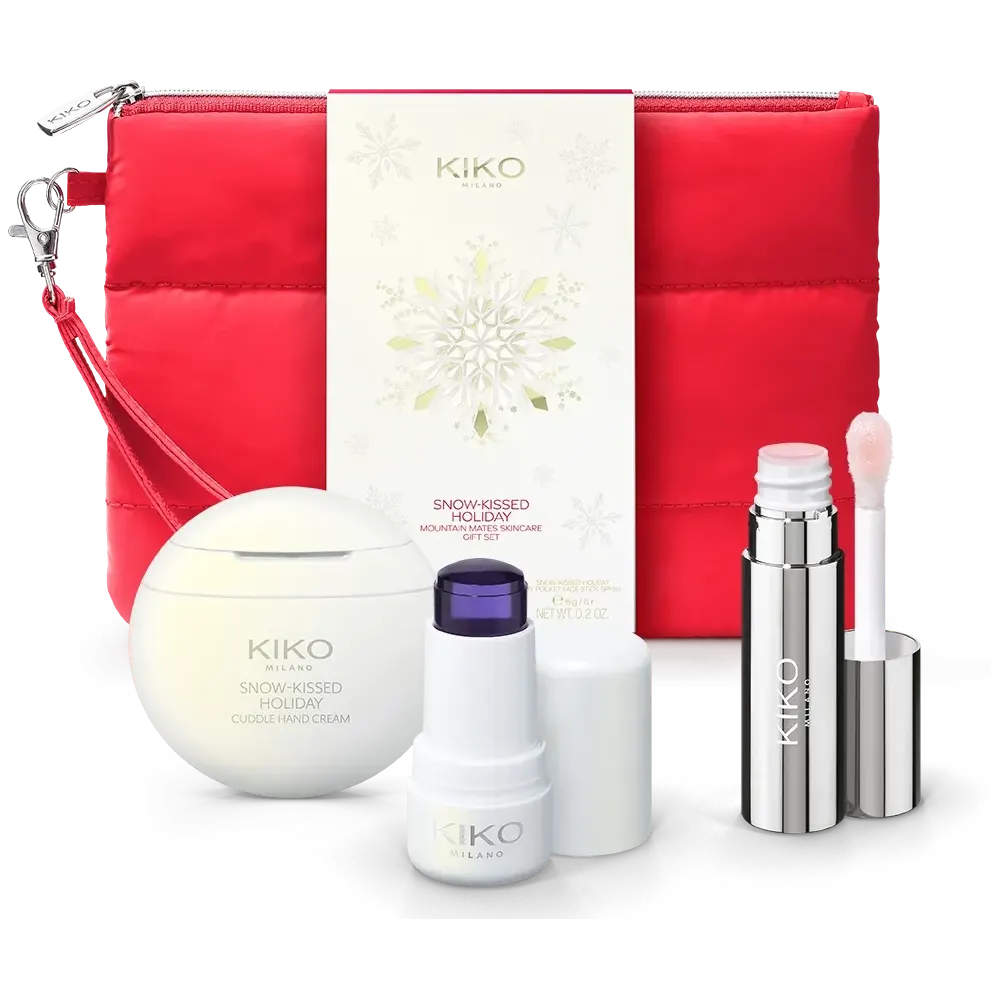 KIKO Milano Snow-Kissed Holiday Mountain Mates Skincare Gift Set