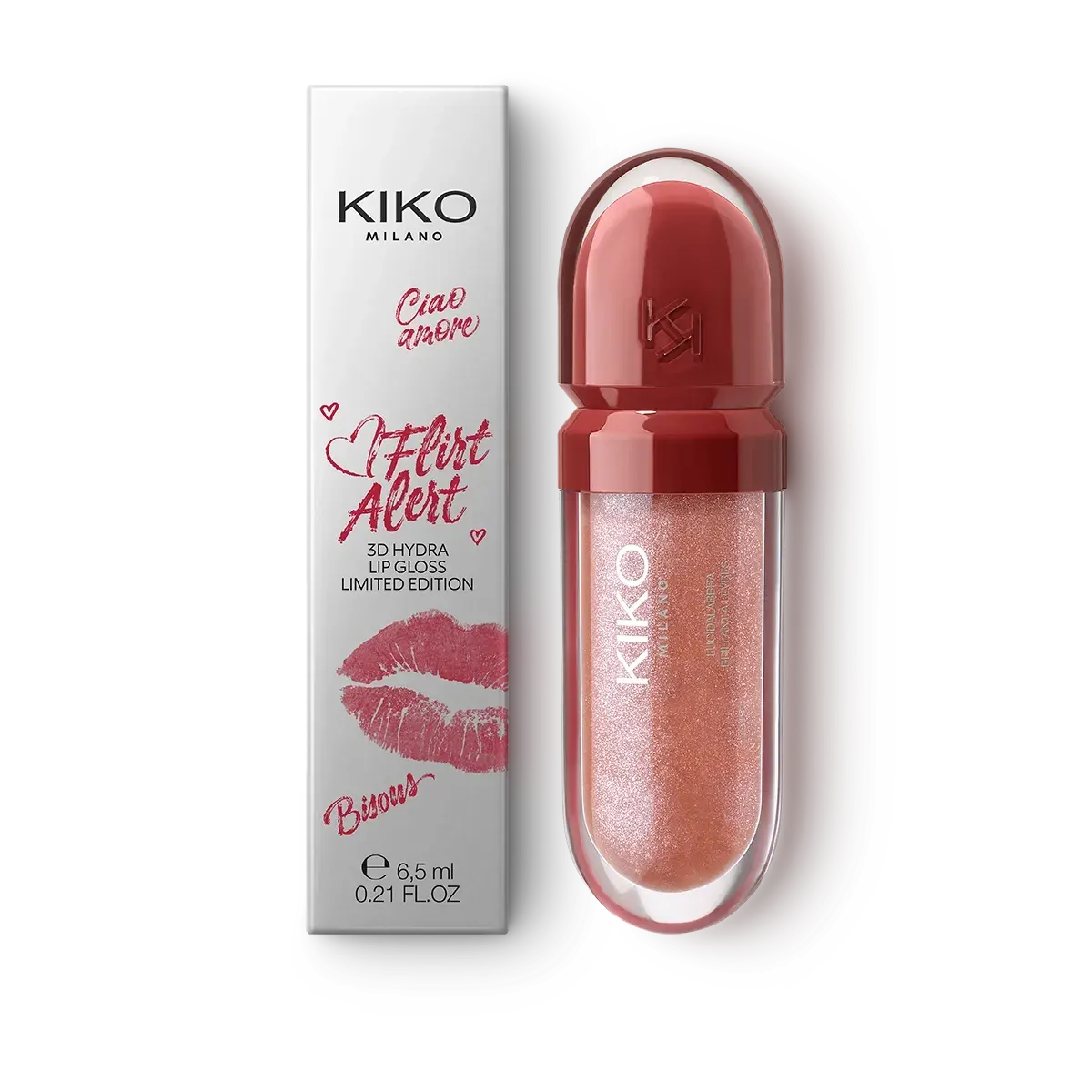 Kiko Milano Flirt Alert 3D Hydra Lip Gloss Limited Edition